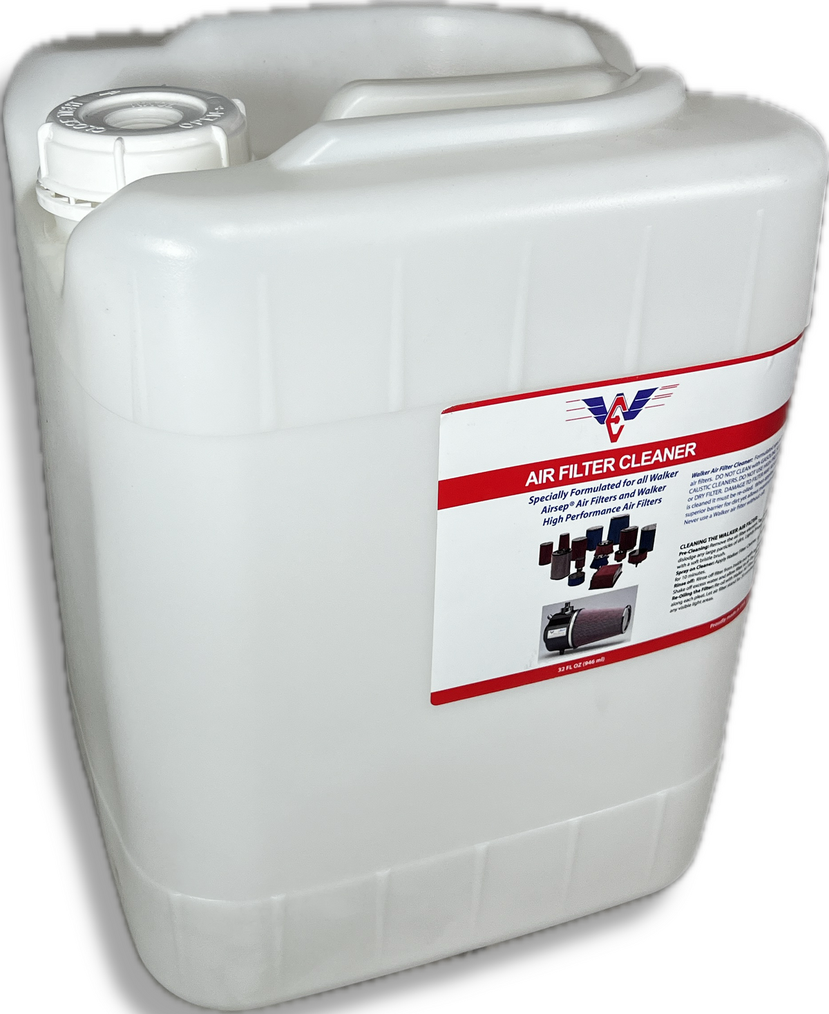 Air Filter Cleaning Fluid, 5 Gallon Bulk Size, 3000479 — Walker